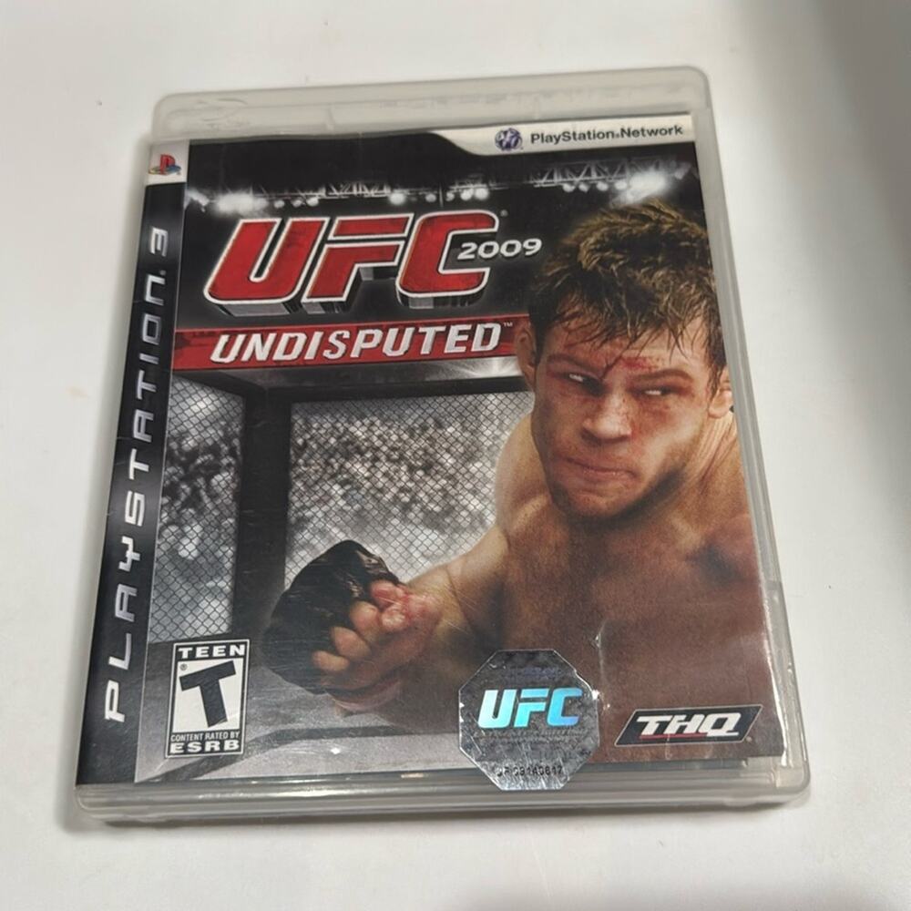 UFC Undisputed 2009 PS3 Sony PlayStation 3 USED